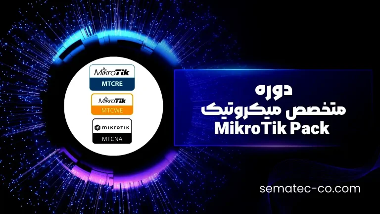دوره متخصص میکروتیک MikroTik Pack: MTCNA – MTCRE- MTCWE- MTIPv6-MTCSE