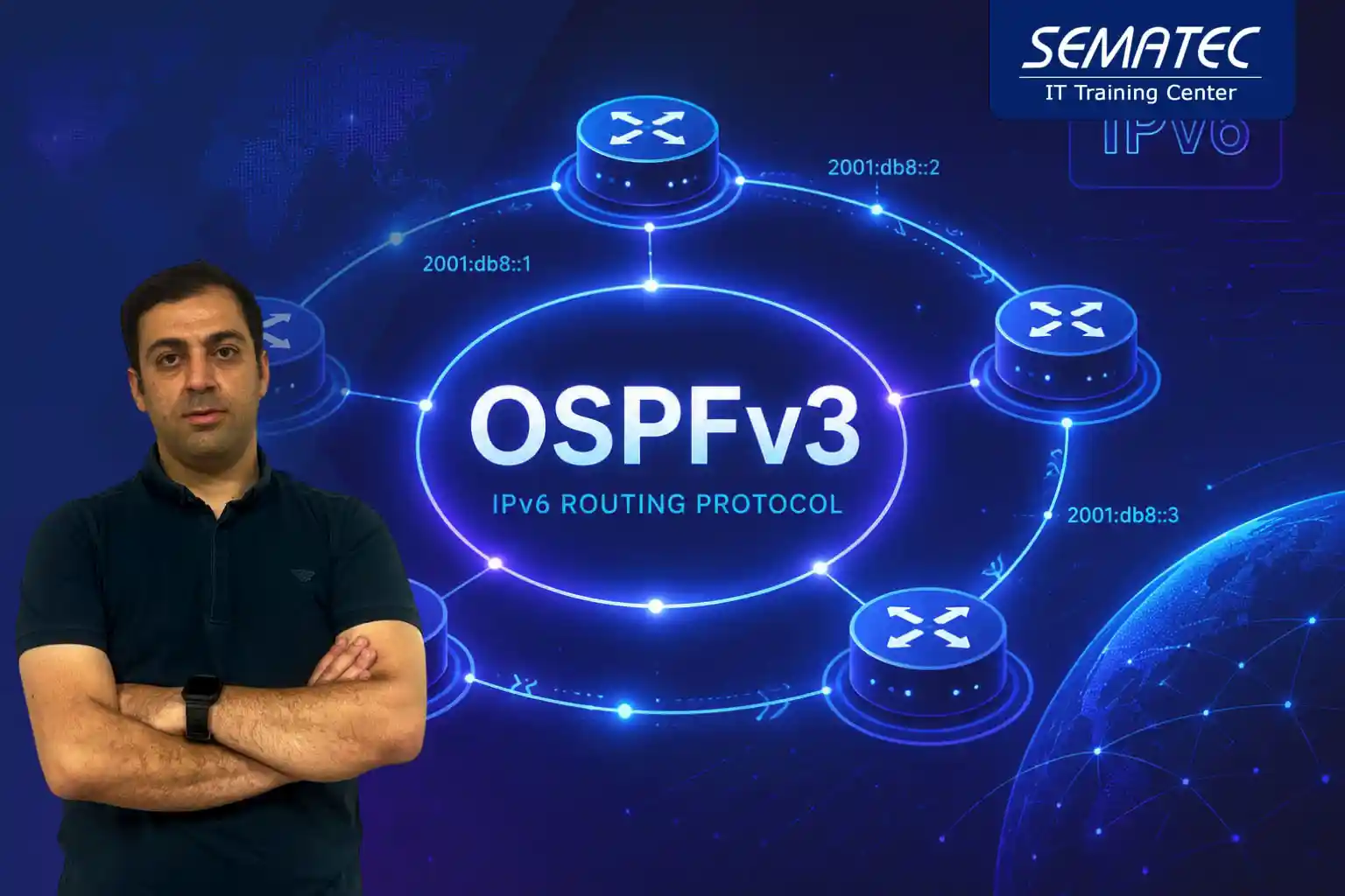 OSPFv3 چیست؟ بررسی کامل OSPF Version 3 در شبکه‌های IPv6